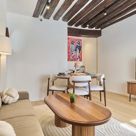Charming In Le Marais Center Of Apartment